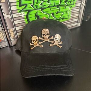 Barbas Hats Skulls Rose